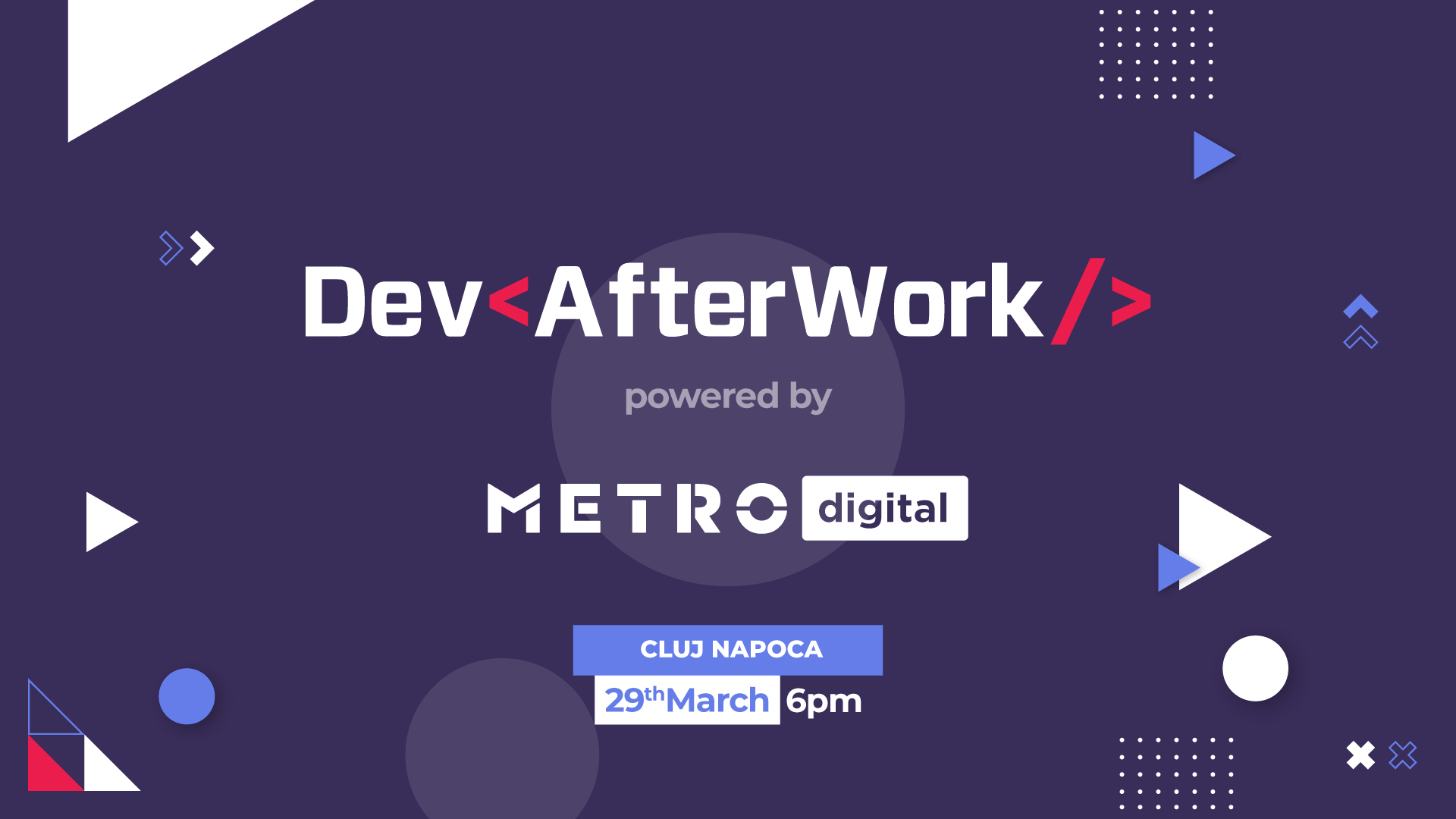 DevAfterWork powered by METRO.digital Picture