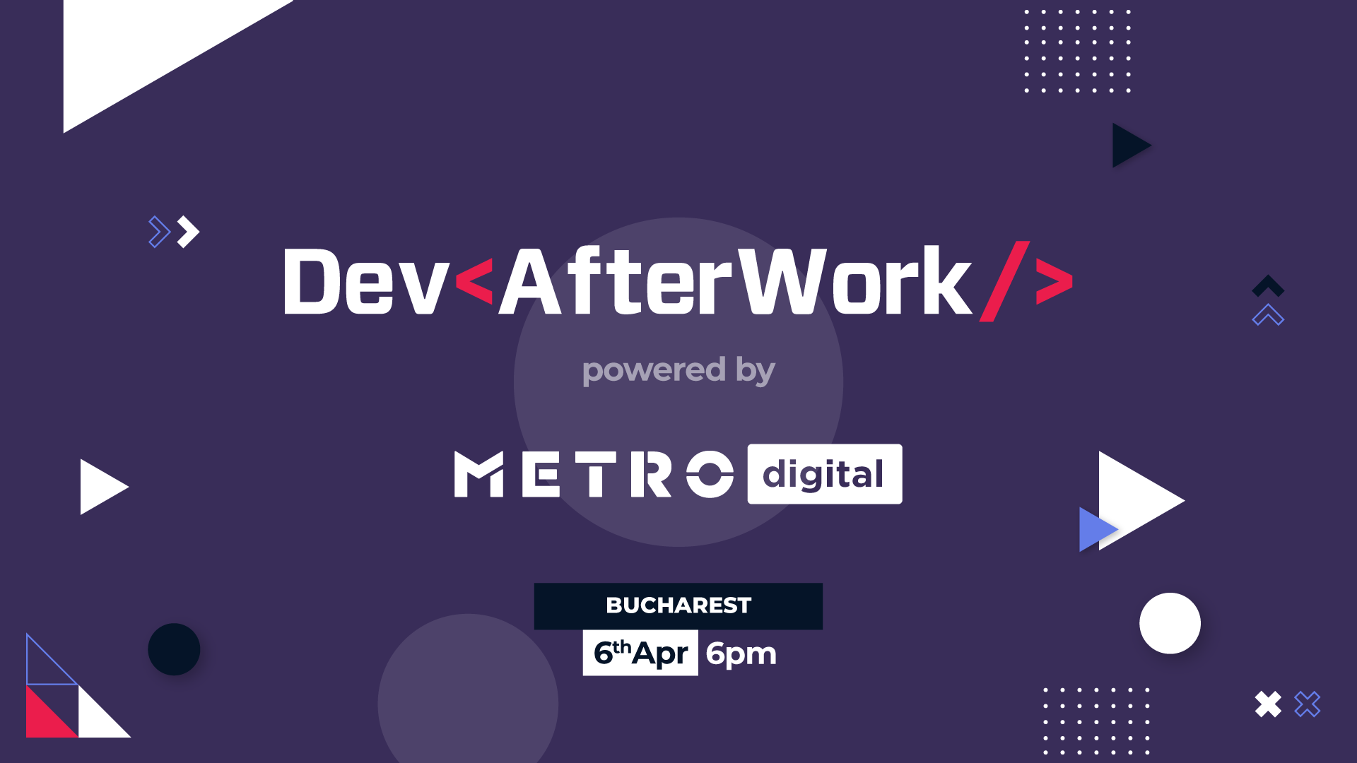 DevAfterWork powered by METRO.digital Picture