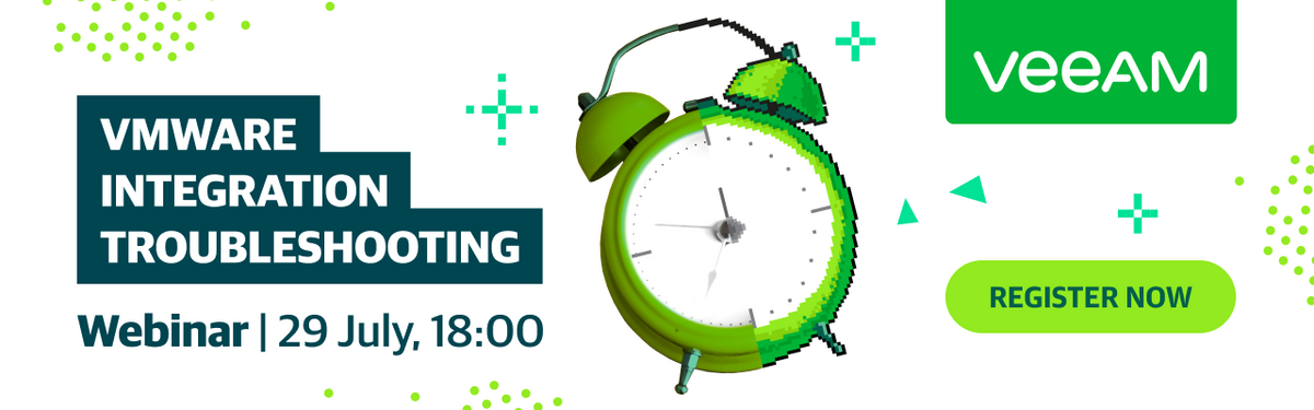 LIVE Webinar: VMware integration troubleshooting